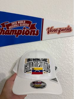 Venezuela baseball Champions Hat White