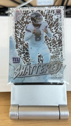 2025 Topps Jaxson Dart RC Shattered Insert NY Giants SSP Hobby Heat