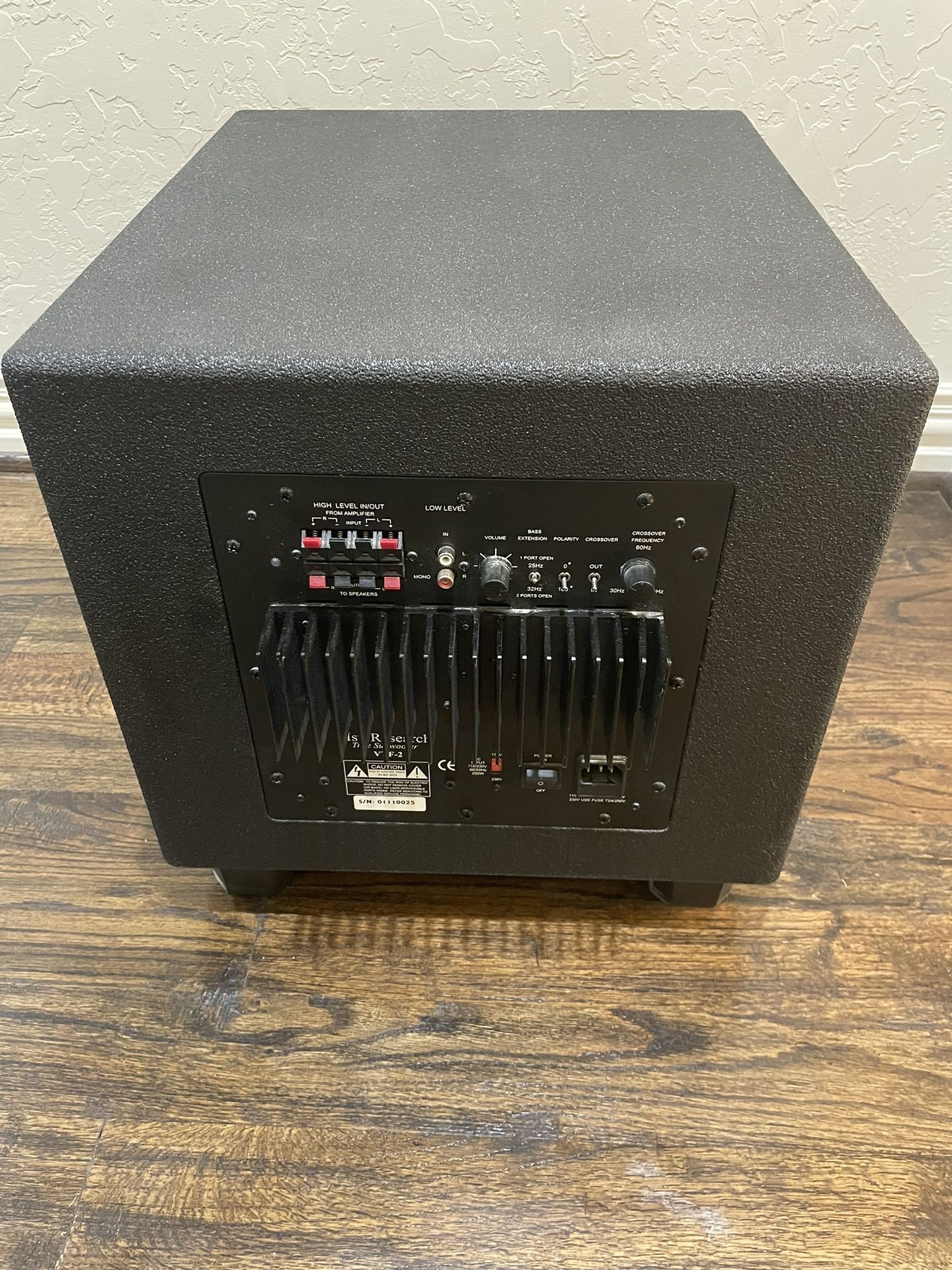 HSU RESEARCH vtf 2 subwoofer for Sale in Grand Prairie, TX OfferUp