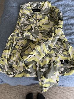 Camo Print Calvin Klein Windbreaker 