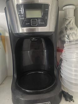 Black And Decker Coffee Machine
