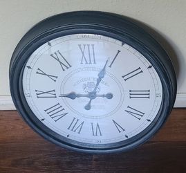Clock and wall art paintings