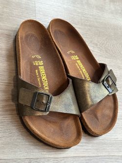 Birkenstock Madrid Women’s Sandals Size 39 Like New No Box