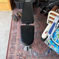 Press Bench Including Weights