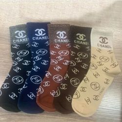 WOMEN'S ELEGANT SOCKS 5 PAIR