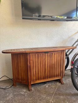 Drexel Heritage Teak Outdoor Bar Buffet