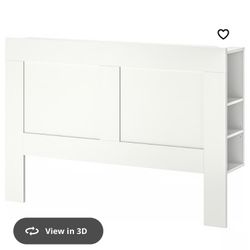 Ikea Brimnes Queen Storage Headboard
