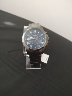 Fossil Watch with Blue Dial