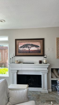 Memories of Madai Mara framed print.