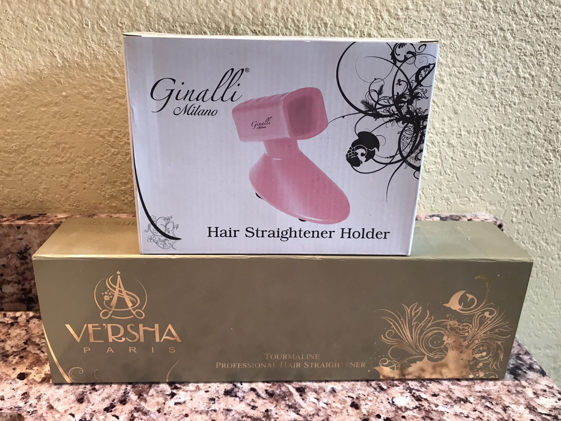 Ginalli milano tourmaline top professional hair straightener