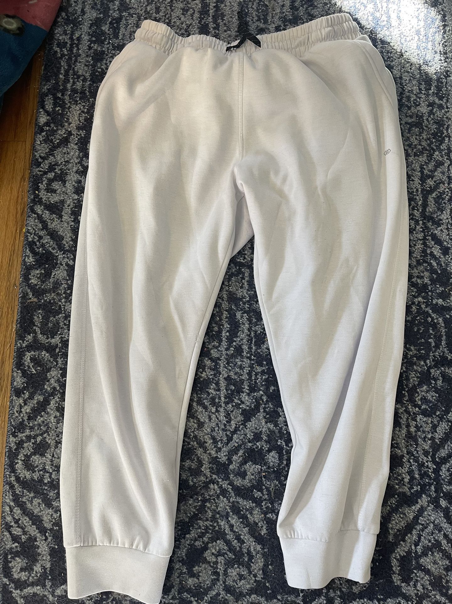 Women’s White Jogger Pants