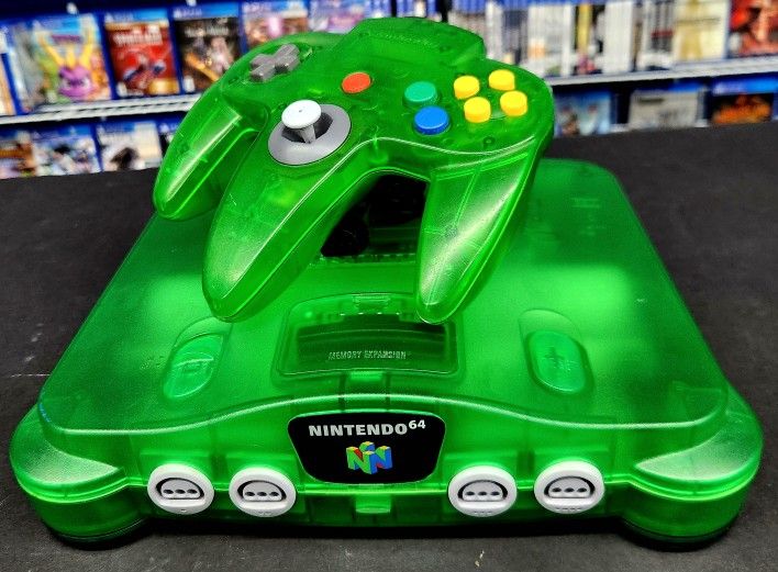 N64 Console Jungle Green Edition