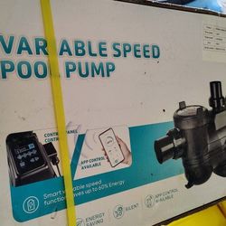 variable speed pool pump 1.5hp model wl-hlvsp150q New In Box Never Used