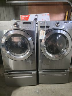 LG washer and dryer