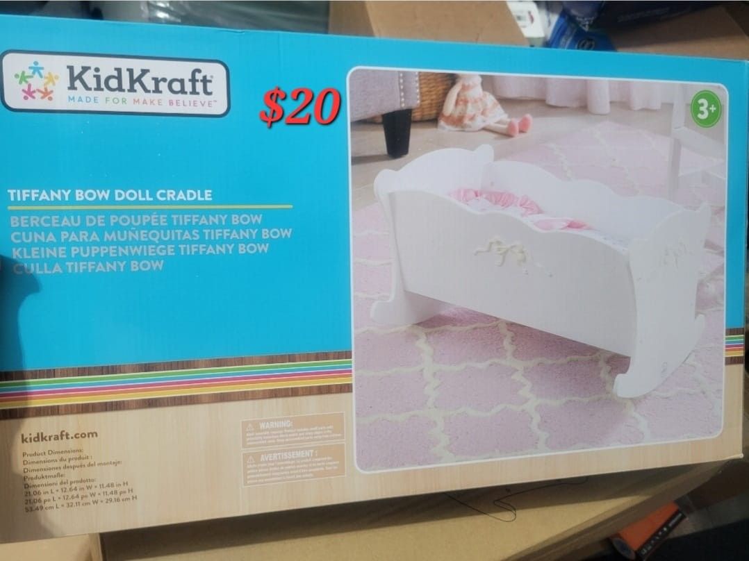 Brand New Doll Cradle Was $50