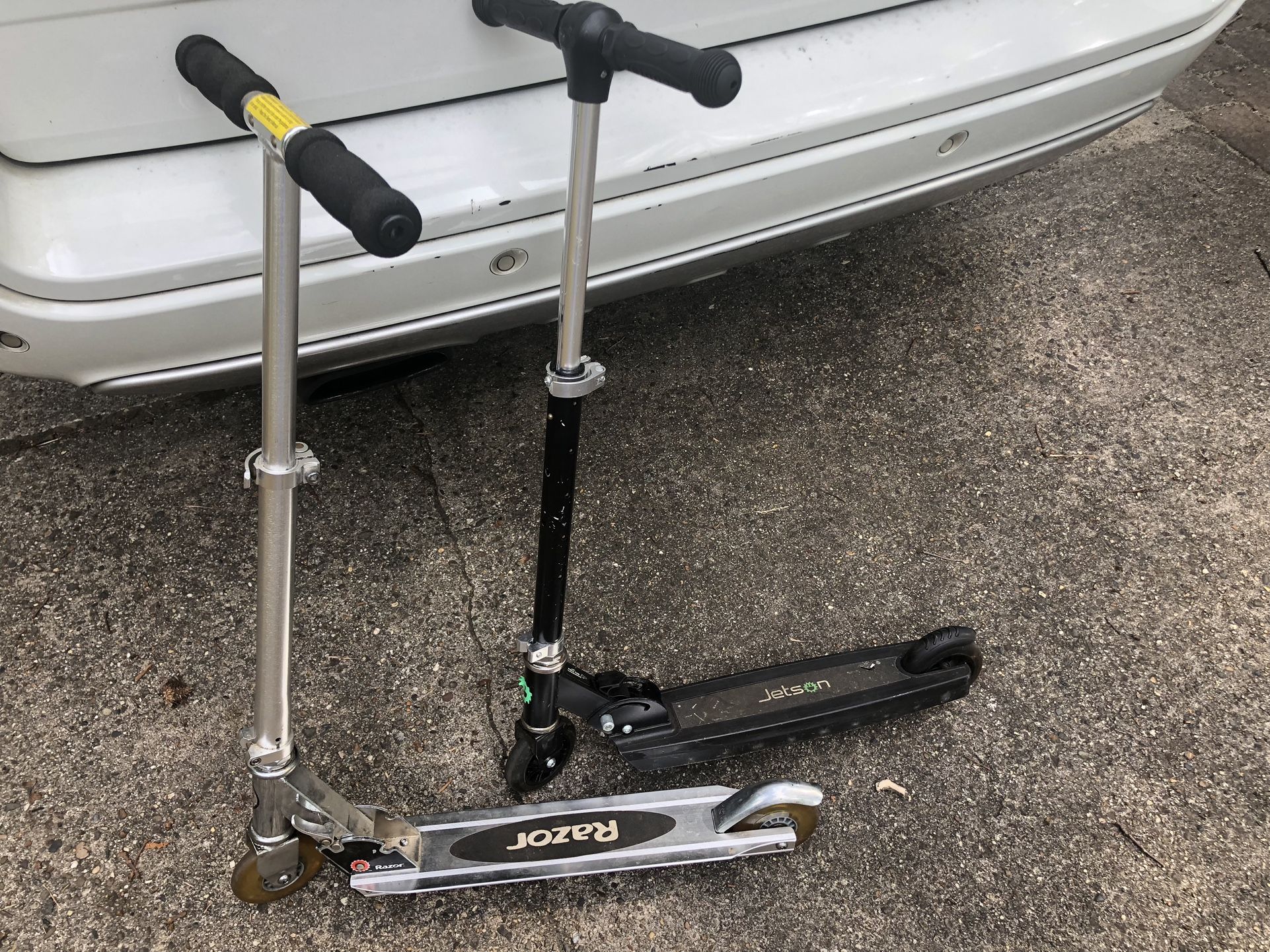 2 Children’s Scooters - Razor And Jetson