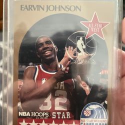 Irvin Johnson All-Star West Card Number 18