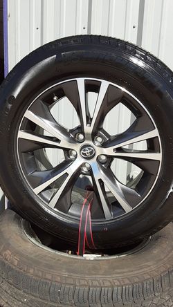 Toyota Highlander Wheels 18 inch Michelin Tires 245/60R18