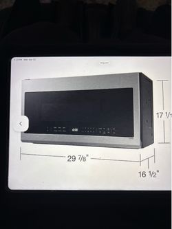 Smart Samsung over the stove microwave and ventilation