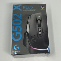 Logitech G502 X Plus Wireless Gaming Mouse - Black