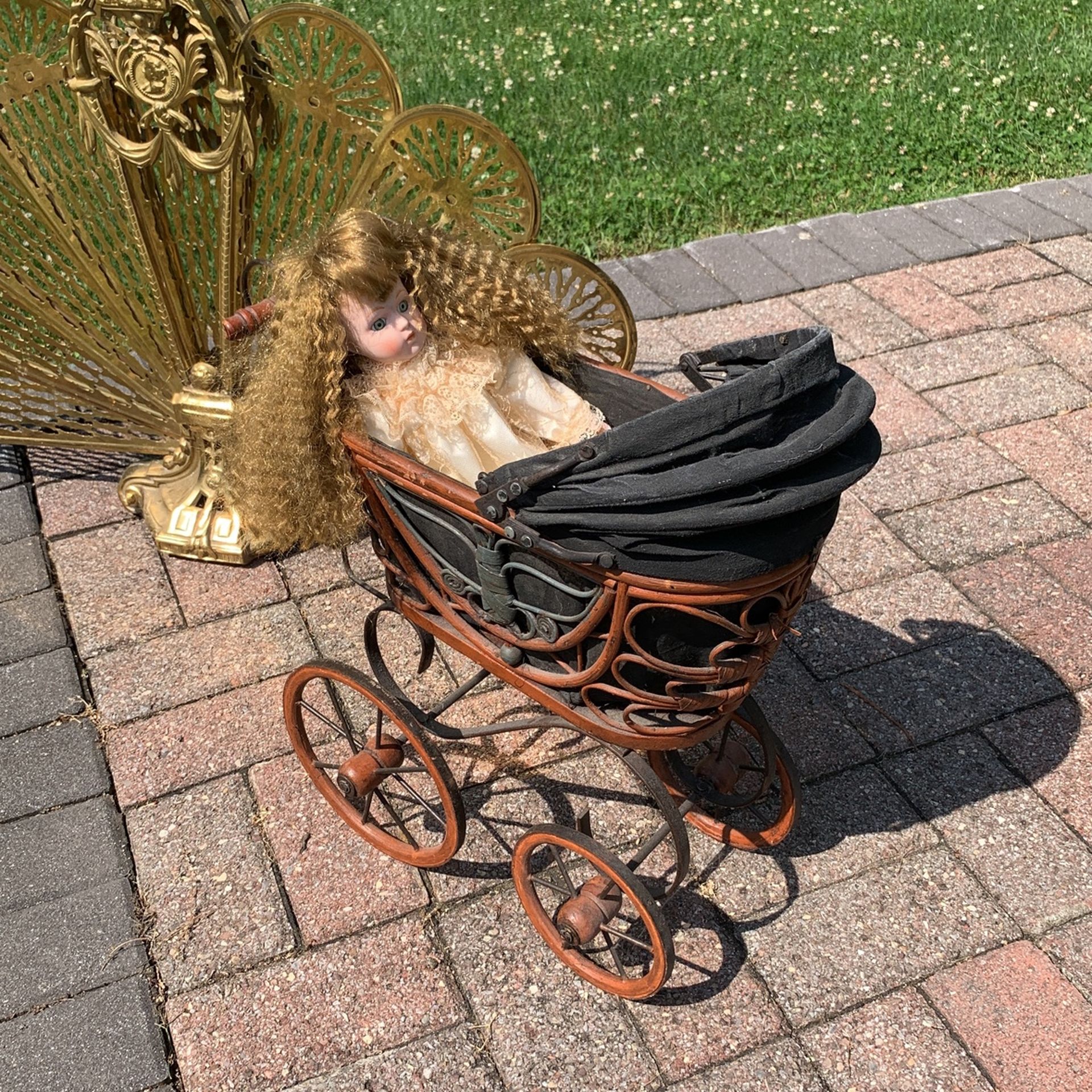 Antique Doll Stroller