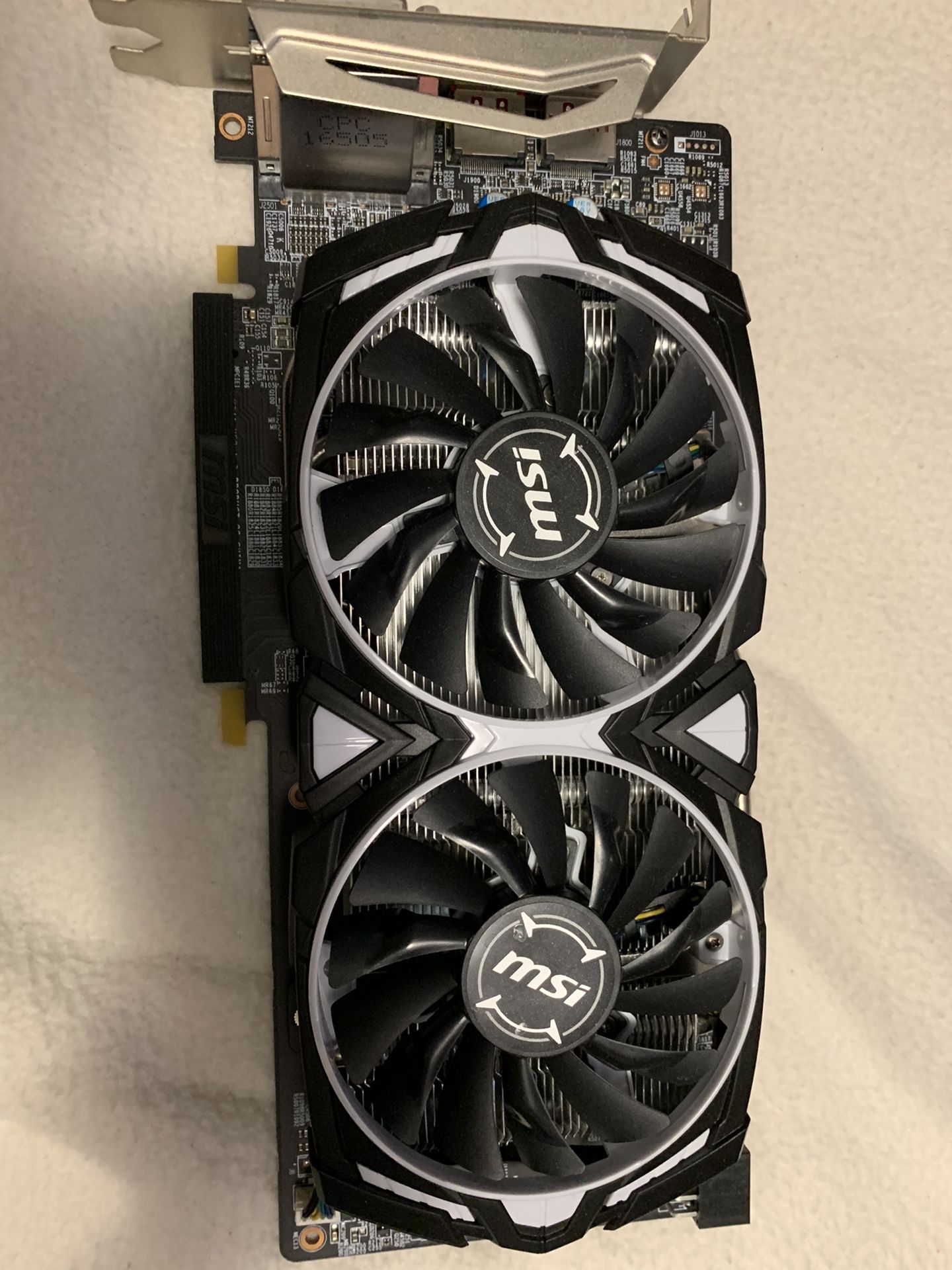 MSI RADEON RX580 ARMOR 4G OC