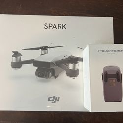 DJI drone Spark and Spark Intelligence Battery Pack