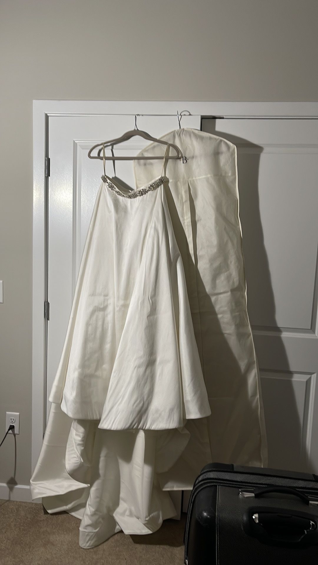 BHLDN Ivory Skirt With Train