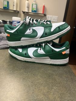 Off White Pine Green Size 13