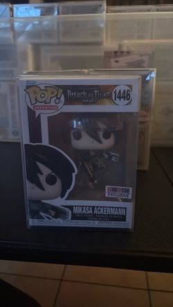 Funko Pop Mikasa Ackermann #1446 BBTS Exclusive