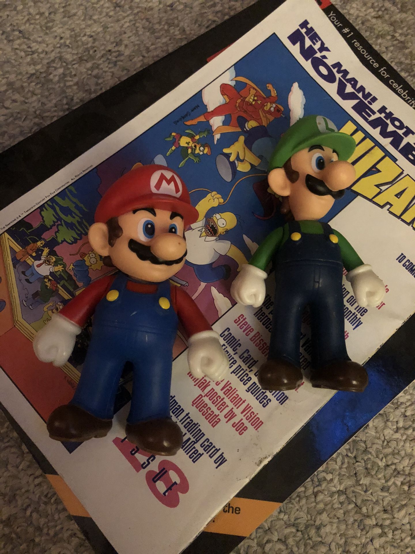 Super Mario bro’s Nintendo collectible figurine lot 2012 characters