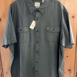 Red Head Brand Co Button Up Short Sleeve Size 3xl