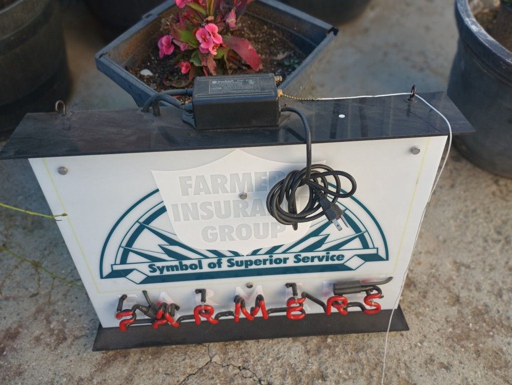 Farmer Insurance Sign