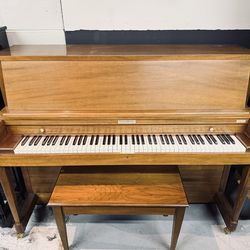 Baldwin 45" Walnut Studio Upright Piano | Great Condition