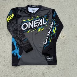 Oneal black and blue jersey size youth large 