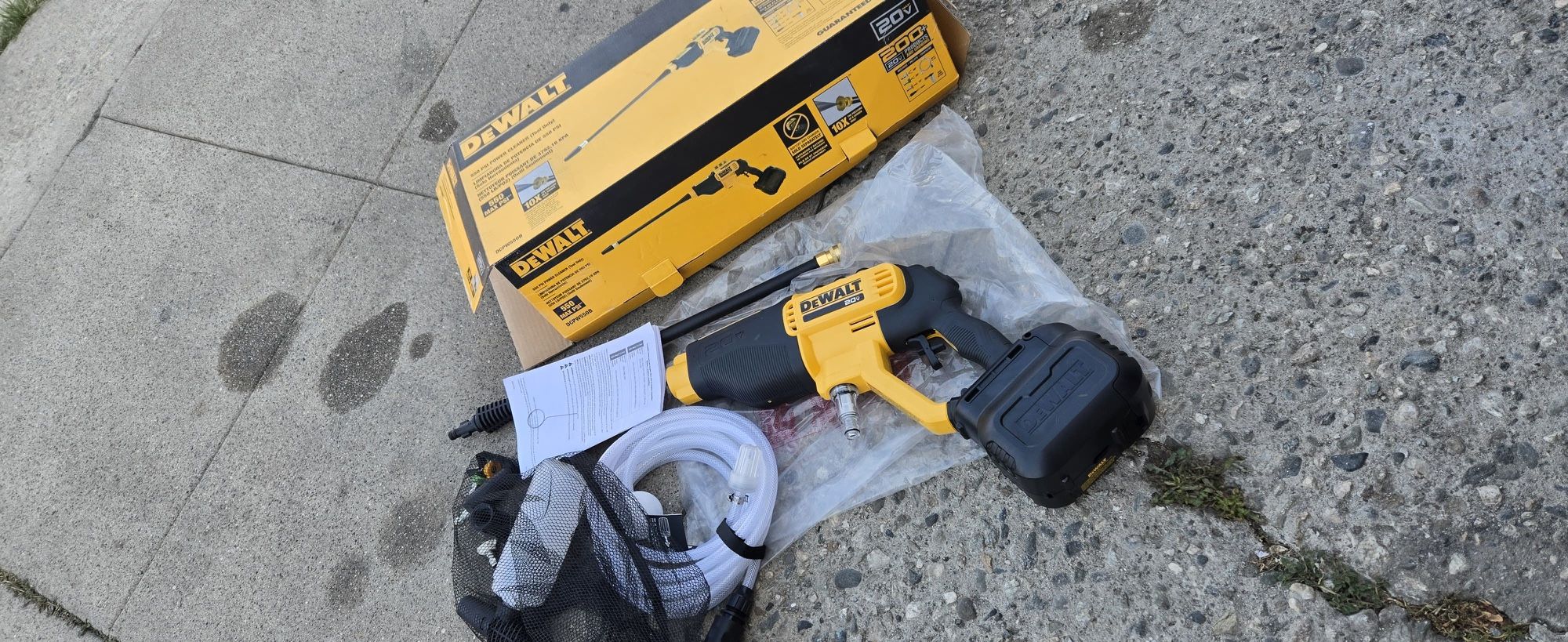 Power Washer Dewalt
