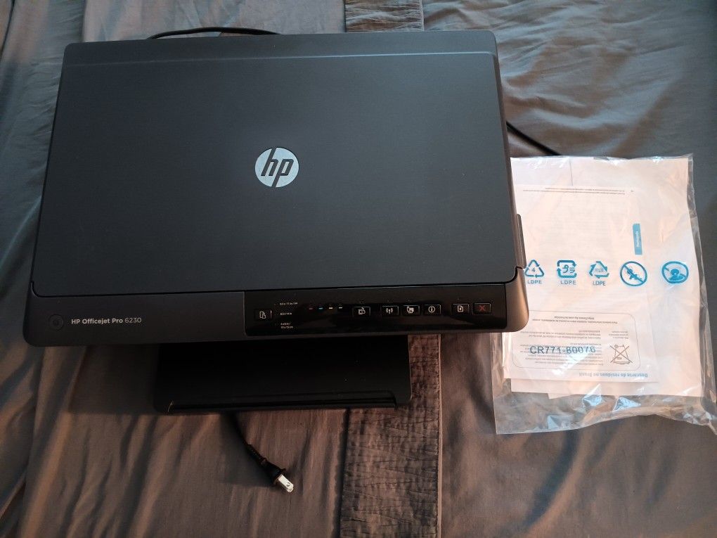 HP Office Jet Pro 6230 Wireless Printer With Ink And Canon Lide 300 Scanner