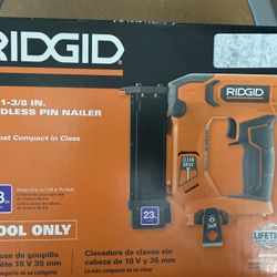 Ridgid Headless Pin Nailer