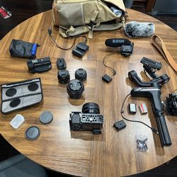 SONY A6500 camera set 