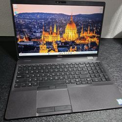 CARBON FIBER DELL LATITUDE 5500 WINDOWS 11 PRO 25H2  i7 8Th GEN 16GB DDR4 RAM 256GB NVME SUPER FAST LIGHTWEIGHT 15.6 SCREEN BACKLIT KEYBOARD EXELLENT 