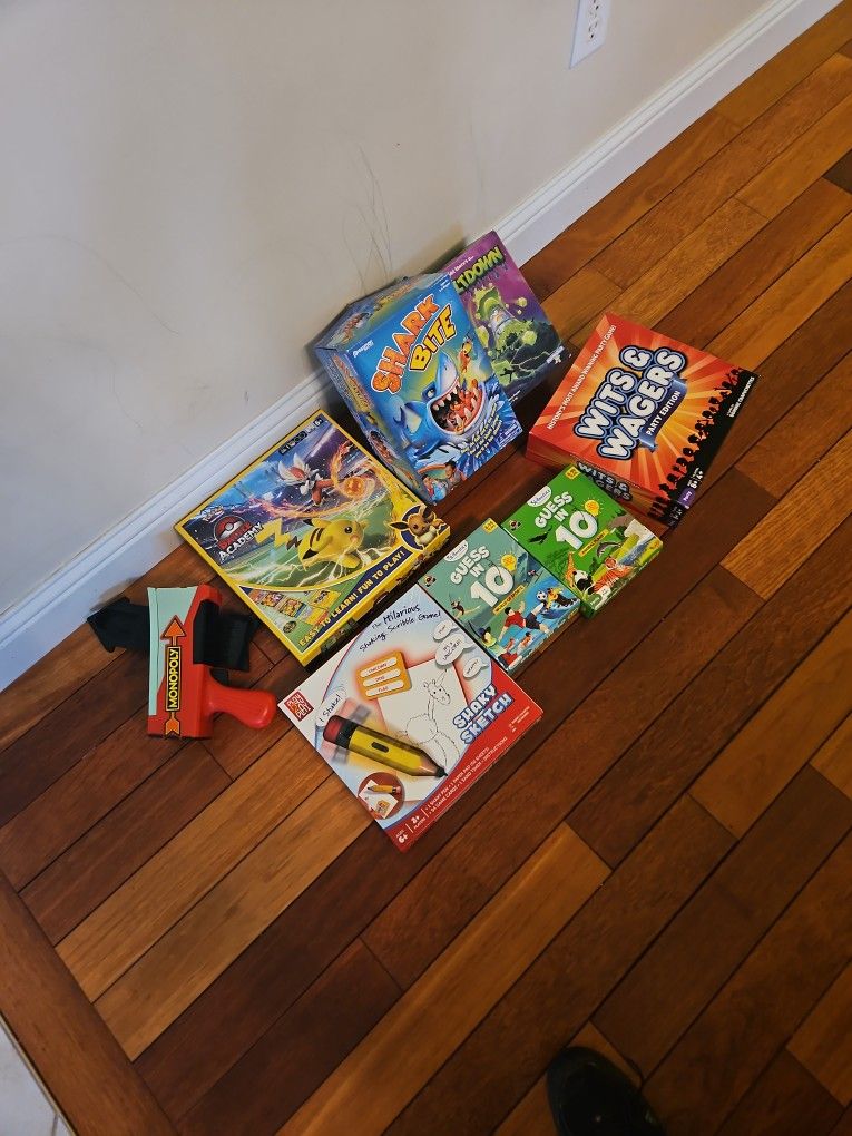 Assorted Family Games Board Games Etc
