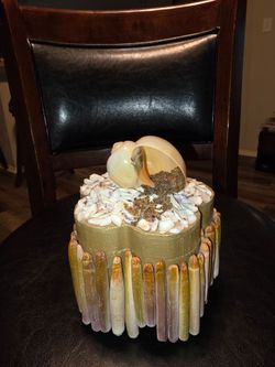 Handmade Seashell Decorative Box