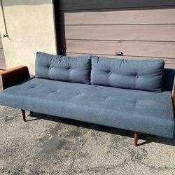 Dark Blue Innovation Recast Plus Sleeper Sofa