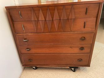 Mid Century Highboy Chest