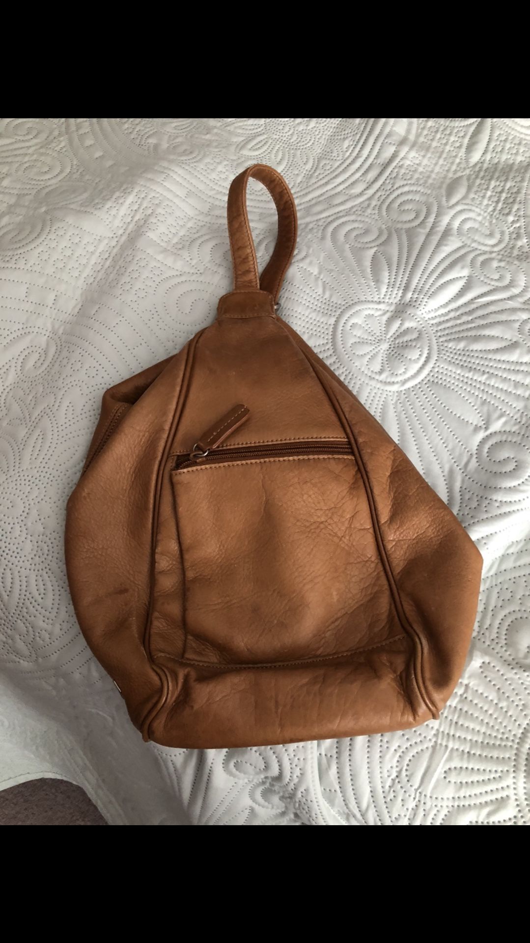 Ladies Or Men’s Genuine Leather Shoulder Purse