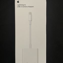 Apple Lightning to USB3 Camera Adapter