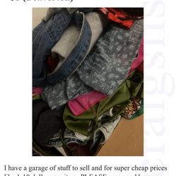 Lot Of Clothes, Items And Baby Stuff