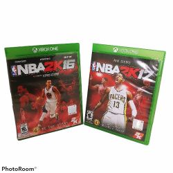 NBA 2k17 & NBA 2k16 (Microsoft Xbox One) lot of 2.