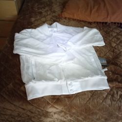 Nike Men's Off-white Basketball Jacket. Really Nice Piece