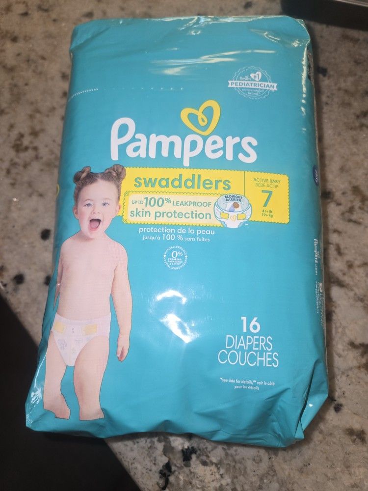 Pampers Size 7